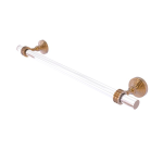 Allied Brass - Pacific Grove Collection 18 Inch Towel Bar with Dotted Accents - Brushed Bronze