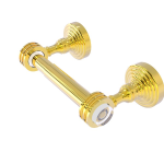 Allied Brass - Pacific Grove Collection Two Post Toilet Paper Holder - Polished Brass