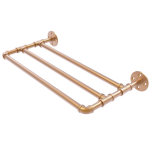 Allied Brass - Pipeline Collection Wall Mounted Towel Shelf - Brushed Bronze