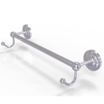 Allied Brass - Prestige Que New Collection Towel Bar with Integrated Hooks - Satin Chrome - PQN-41-HK