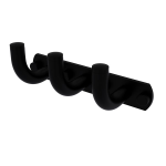 Allied Brass - Remi Collection 3 Position Multi Hook - Matte Black