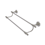 Allied Brass - Retro Wave Collection Double Towel Bar - Satin Nickel