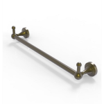 Allied Brass - Sag Harbor Collection Towel Bar with Integrated Hooks - Antique Brass - SG-41-PEG