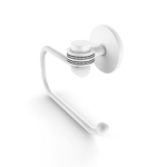 Allied Brass - Satellite Orbit One Collection Euro Style Toilet Tissue Holder - Matte White