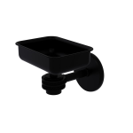 Allied Brass - Satellite Orbit One Collection Wall Mounted Soap Dish - Matte Black