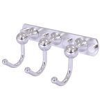 Allied Brass - Shadwell Collection 3 Position Multi Hook - Satin Chrome