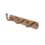 Allied Brass - Skyline Collection 3 Position Multi Hook - Brushed Bronze