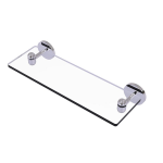 Allied Brass - Tango Collection Glass Vanity Shelf with Beveled Edges - Polished Chrome