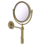 Allied Brass - Tribecca Collection Wall Mounted Make-Up Mirror 8 Inch Diameter - Satin Brass