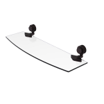 Allied Brass - Venus Collection Glass Shelf - Antique Bronze