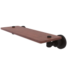 Allied Brass - Washington Square Collection Solid IPE Ironwood Shelf - Oil Rubbed Bronze