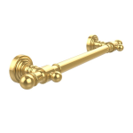 Allied Brass - Waverly Place Collection Smooth Grab Bar - Unlacquered Brass