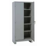 Lyon, LLC - All-Welded 36″w x 21″d x 82″h Steel Industrial Storage Cabinet