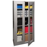 Lyon, LLC - 1200 Series 36″w x 18″d x 78″h Metal Visible Storage Cabinet
