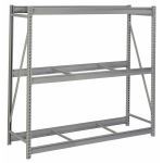 Lyon, LLC - 3 Level 72″w x 24″d x 72″h Bulk Storage Rack with Front-to-Back Supports Starter