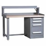 Lyon, LLC - Standard Industrial Workbench with Drawers and Riser Concept 2