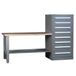 Lyon, LLC - Standard Hi-Lo Industrial Workbench with Drawers Concept 7