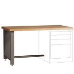 Lyon, LLC - Workbench Kit for Table Height Modular Cabinets