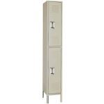 Lyon, LLC - Double Tier 12″w x 18″d x 78″h Standard Metal Locker 1 Wide