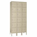 Lyon, LLC - Standard Steel Six Tier Locker - 3 Wide