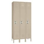 Lyon, LLC - Single Tier 15″w x 15″d x 78″h Standard Metal Locker 3 Wide