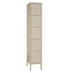 Lyon, LLC - Standard Steel Five Tier Locker - 1 Wide