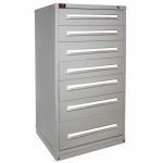 Lyon, LLC - Quick Ship 7 Drawer Modular Cabinet with 77 Compartments Standard Wide Eye-Level Height