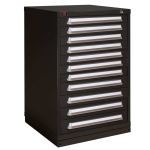 Lyon, LLC - 11 Drawer Modular Cabinet with 362 Compartments Standard Wide Counter Height