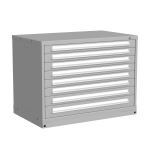 Lyon, LLC - 8 Drawer Modular Cabinet 1016 - Extra Wide - Bench Height