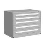 Lyon, LLC - 5 Drawer Modular Cabinet B - Extra Wide - Bench Height