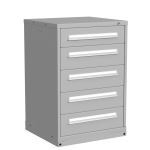 Lyon, LLC - 5 Drawer Modular Cabinet 1019 - Standard Wide - Counter Height