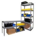 Lyon, LLC - Rivet Rack Garage Shelving With Duradeck