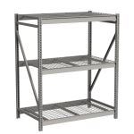 Lyon, LLC - Bulk Storage Rack with Galvanized Wire Decking Starter