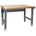 Lyon, LLC - Adjustable Workbench with Hardwood Top