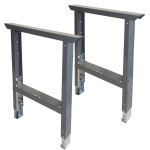 Lyon, LLC - Adjustable Workbench Open Panel Legs - 2 Pack
