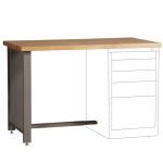 Lyon, LLC - Workbench Kit for Mid-Range Height Modular Cabinets