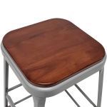 Lyon, LLC - Solid Wood Seat For 1901 Metal Stool