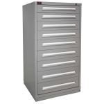Lyon, LLC - Quick Ship 9 Drawer Modular Cabinet with 144 Compartments Standard Wide Eye-Level Height