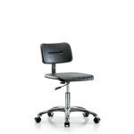 Kewaunee Scientific Corporation - Core Polyurethane Chair Chrome - Desk Height with Casters