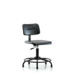 Kewaunee Scientific Corporation - Core Polyurethane Chair - Desk Height with Round Tube Base and Stationary Glides
