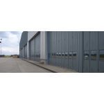 Jewers Doors - Esavian Flatfold Bottom-Rolling Folding Aircraft Hangar Door