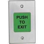 Camden Door Controls - CM-9700/9710 2" Piezoelectric Push/Exit Switch