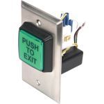 Camden Door Controls - CM-30EE/AT 2" Sq. LED Illuminated Exit Switch, w/ timer
