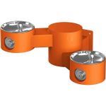 Elkay - Outdoor Drinking Fountain Wall Mount - LK4406ORN