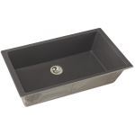 Elkay - Quartz Luxe 35-7/8" x 19" x 9" Single Bowl Undermount Kitchen Sink - ELXRUP3620CH0
