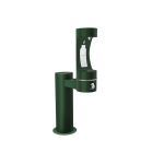 Elkay® - Outdoor ezH2O Bottle Filling Station Single Pedestal Non-Filtered Non-Refrigerated Freeze Resistant