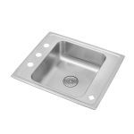 Elkay® - Lustertone Classic Stainless Steel 22" x 19-1/2" x 7-1/2" Single Classroom Sink w/Perfect Drain Grid