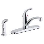 Elkay® - Everyday Four Hole Deck Mount Kitchen Faucet - LK1001CR