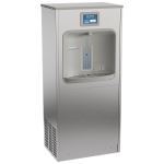 Elkay® - Enhanced Connected ezH2O® Floor Standing BFS Filtered Refrigerated Stainless Steel-DSSBF8SP-W1