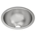 Elkay® - Asana® Stainless Steel 14-3/8" x 14-3/8" x 6" Single Bowl Undermount Bathroom Sink-ELUH12